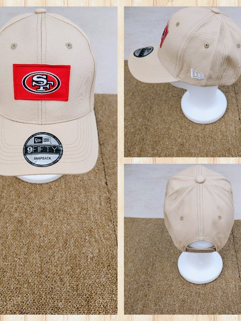 SAN FRANCISCO 49ERS NFL FOOTBALL SNAPBACK HAT.
